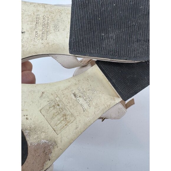 Sandals Ron White Blaise Puffy Knotted Slingback Sandals 7,5 - Picture 4 of 4